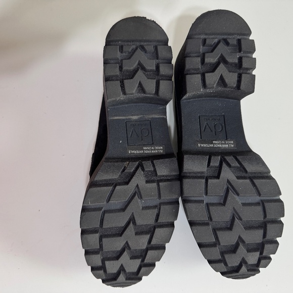 Dolce Vita Black Suede Loafers - Picture 9 of 14